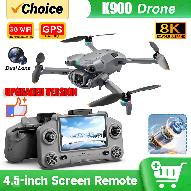 Drone Surveying - طائرة بدون طيار K900 MAX الجديدة