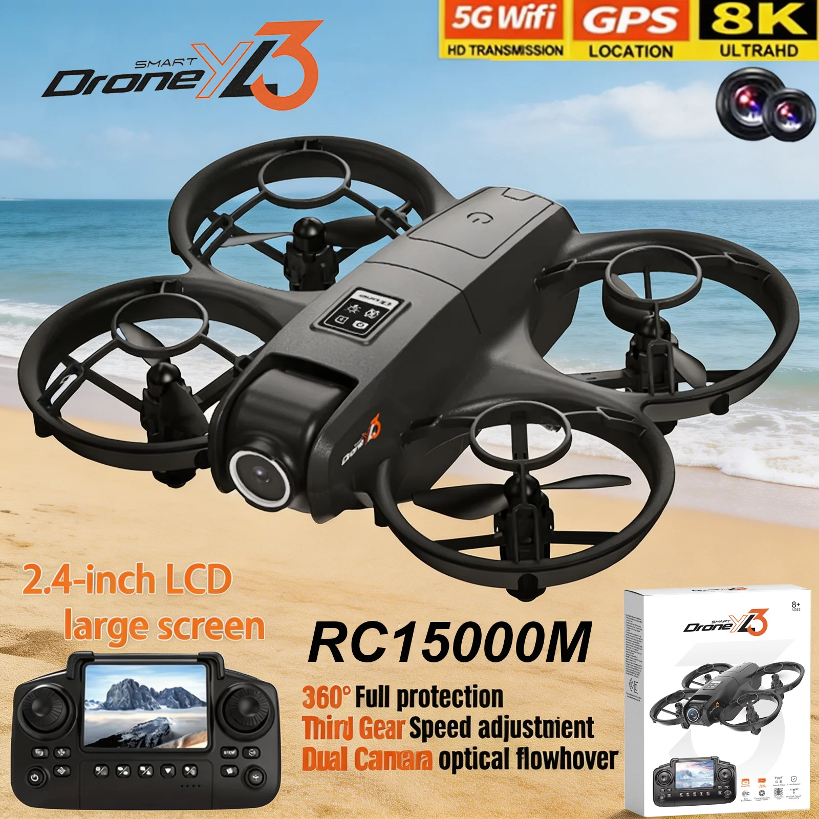 Drone Surveying - طائرة بدون طيار YL3 RC جديدة