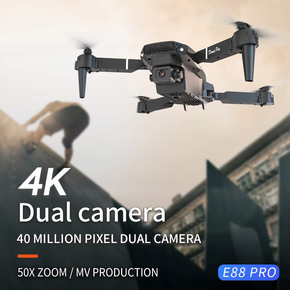 طائرة بدون طيار E88 احترافية ج - مراجعة Drone Surveying وسعره