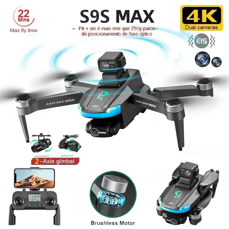 جديد S9S ماكس طائرة صغيرة بدون - مراجعة Drone Aerial Photography وسعره