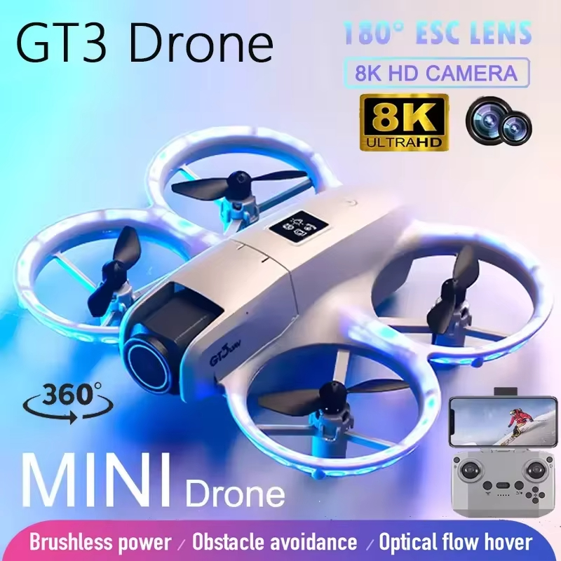 جديد GT3 طائرة بدون طيار صغيرة - مراجعة Drone Thermal Imaging وسعره