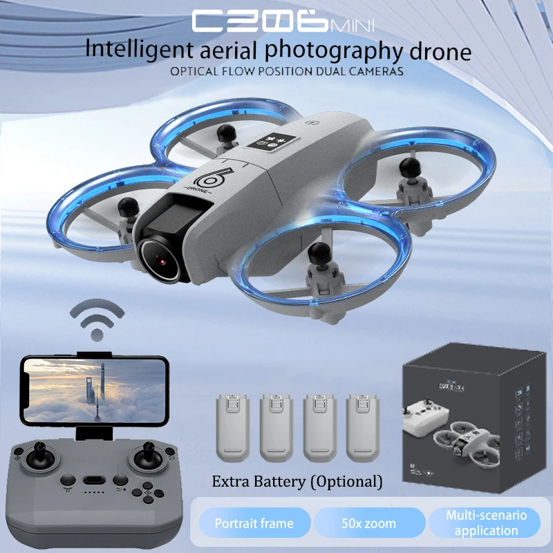 طائرة بدون طيار CZ06 Mini RC Q - مراجعة Drone Cinematic وسعره