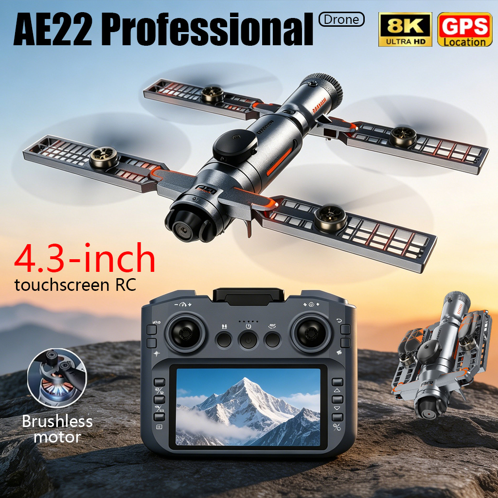 طائرة بدون طيار AE22 PRO MAX ا - مراجعة Drone Surveying وسعره