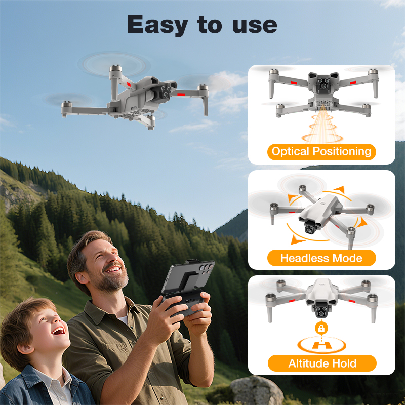 طائرة بدون طيار L017 Pro جديدة - مراجعة Drone Surveying وسعره