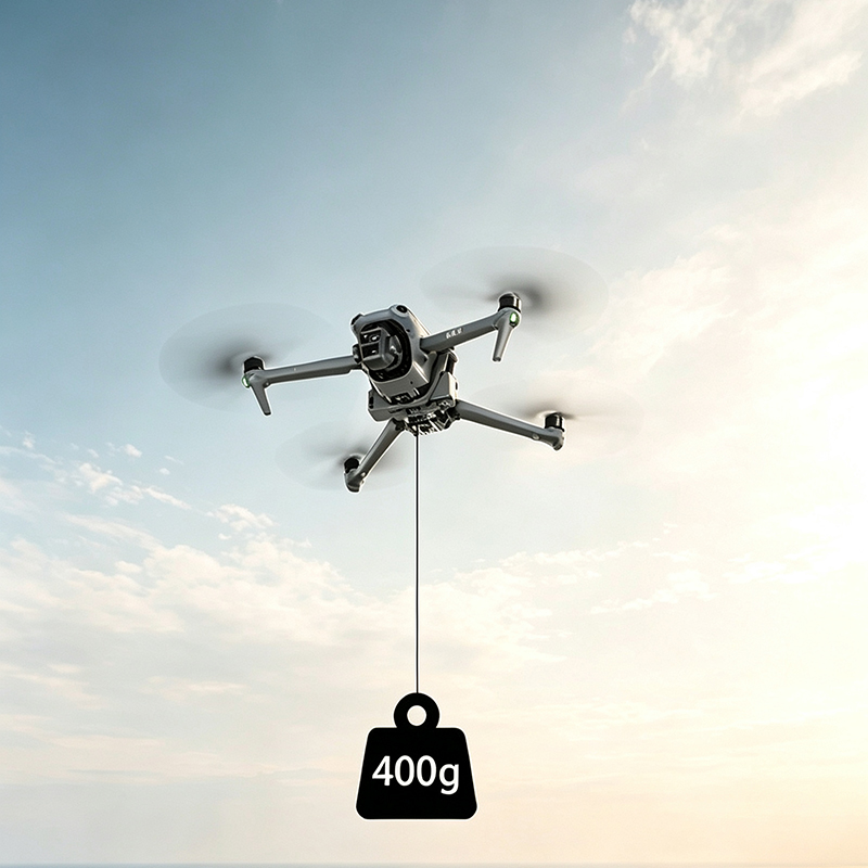 نظام إسقاط جوي مع حامل للتحكم  - مراجعة Dji Drone Air 3 وسعره
